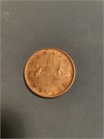 Canada $1 Coin 1953