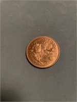 Canada $1 Coin 100th Annivesary MB 1970