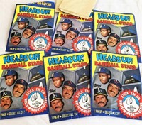 1990 Heads Up Baseball Stars Topps