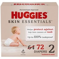 Huggies Size 2 Diapers, Skin Essentials Baby