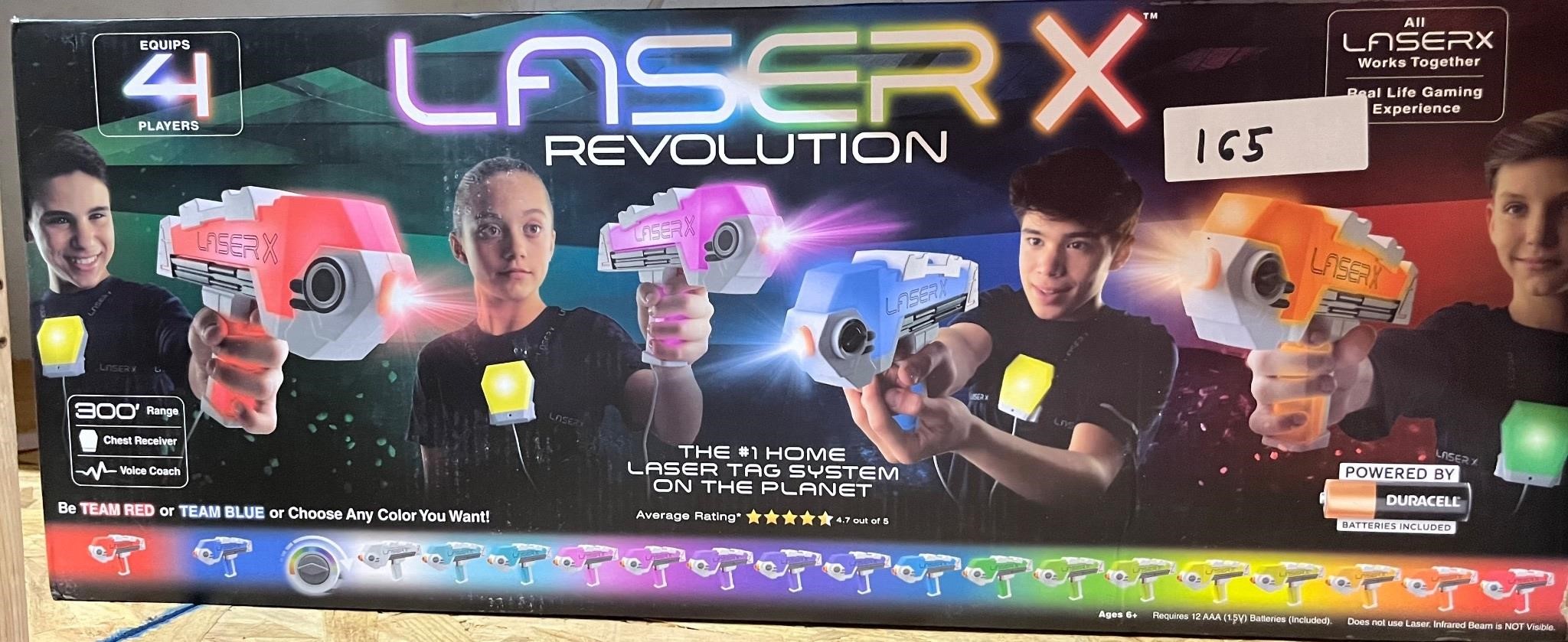 LaserX Revolution up to 4 Players Condition?