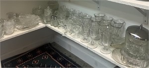 Collection of Clear Glass