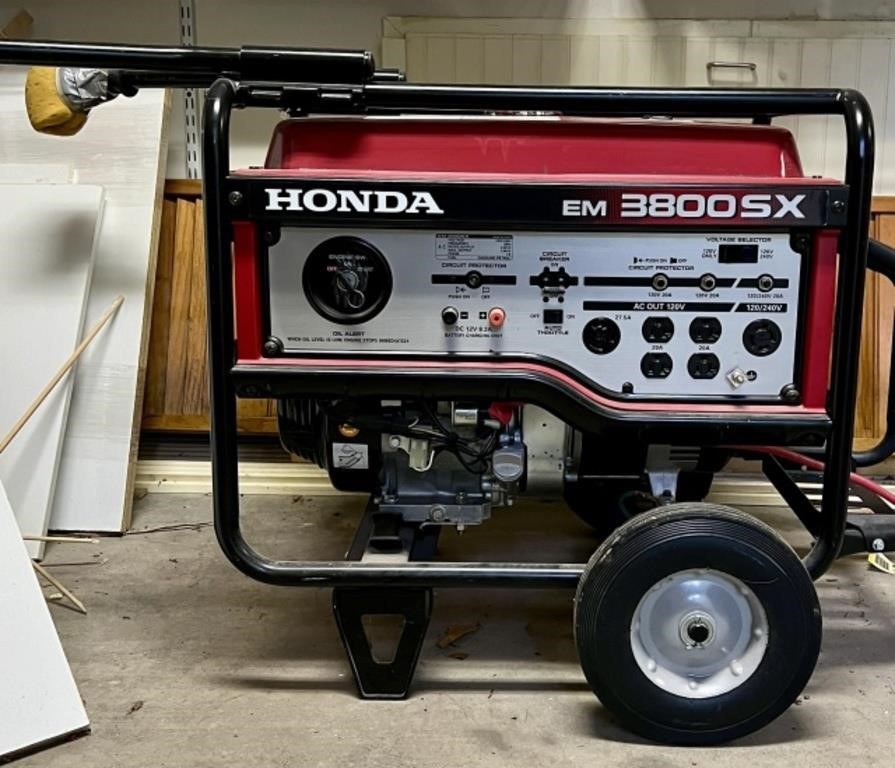 Honda EM3800SX Generator and Transfer Kit
