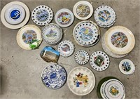 Souvenir Location Collector Plates