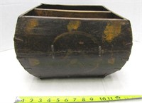 Antique Hand Made Chinese Rice Bucket