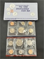 1998 Uncirculated Coin Set