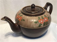 Sadler Burslem "Brown Betty" Stoneware Teapot