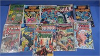 11 Vintage Comic Books incl Superman, Superboy,