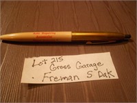Gross Garage, Freeman SD Pen