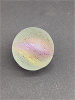 Large Frosted Pastel Coloured Marble