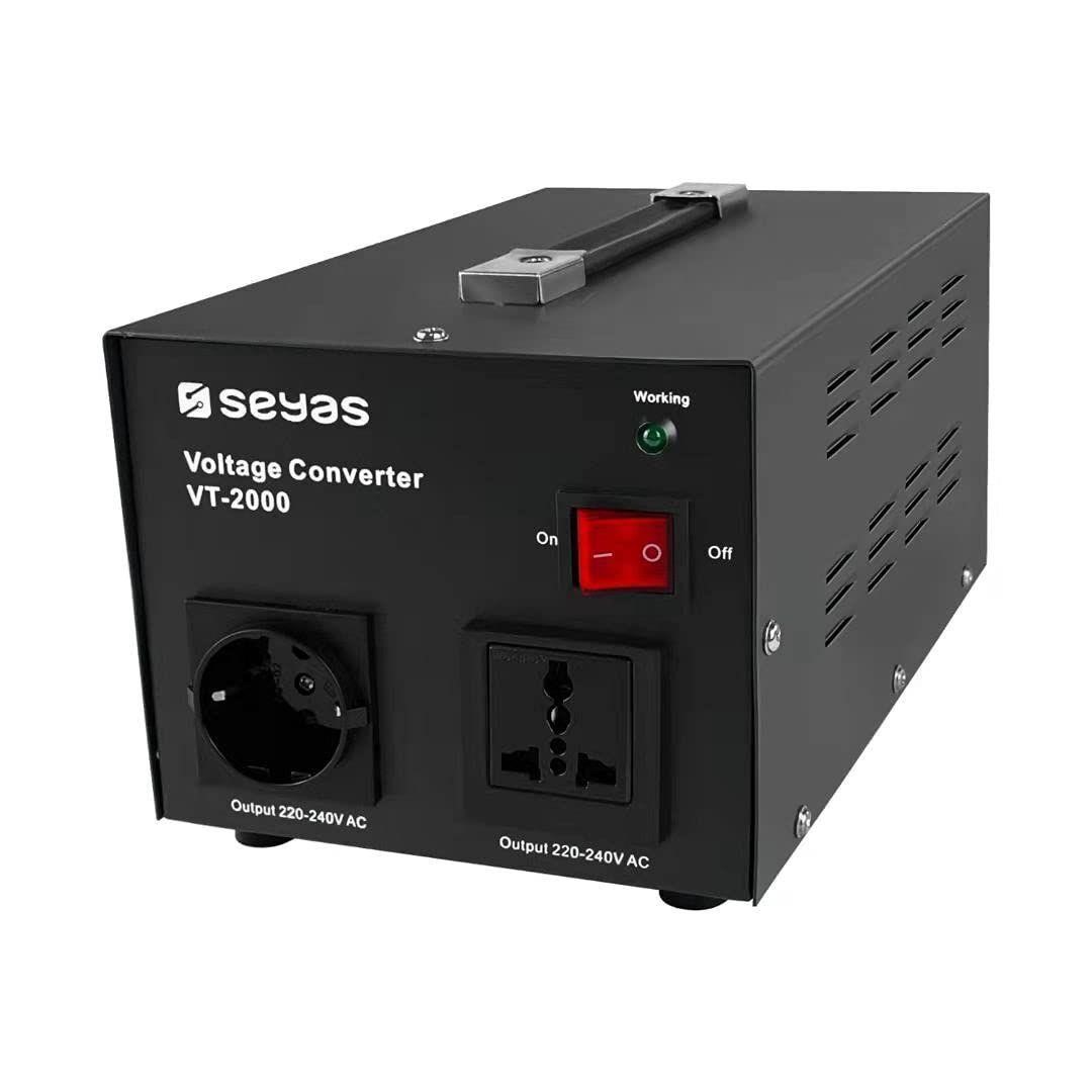 SEYAS 1500W Voltage Transformer Converter