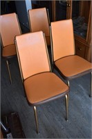 4 Chrome Chairs *STS