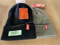 2 Milwaukee knit hats