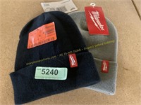 2 Milwaukee knit hats