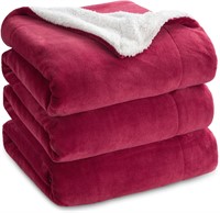 $55 Queen Sherpa Fleece Blanket