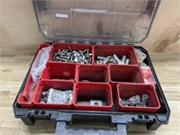 Craftsman storage organizer w/ assorted lugs,