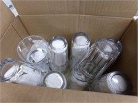 Box of drinking glasses
