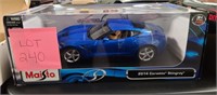 NIB MAISTO 1:18 SPECIAL 2014 DIECAST COREVETTE