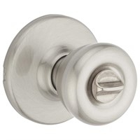 Tylo Satin Nickel Bed/Bath Door Knob Lock 5PK 4 BO