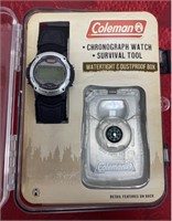 COLEMAN CHRINOGRAPH WATCH SURVIVAL TOOL