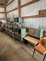 Approx 22 School Desks