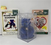 ‘Clubby’ Encased Beanie Baby and Books