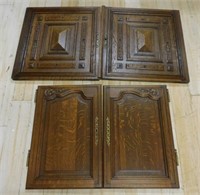 Henri II and Louis XV Style Oak Doors.