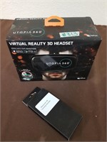 New Virtual Reality 3D Headset with controller