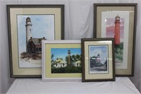 Lighthouse Prints. Anne Rothwell, Jupiter Light