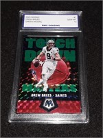 Green Drew Brees 2020 Mosaic GEM MT 10 Touchdown