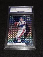 Silver Mosaic John Elway 2020 Mosaic GEM MT 10 Den