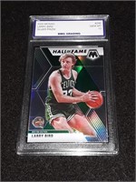 Silver Prizm Larry Bird 2020 Mosaic GEM MT 10 Hall