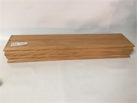 Wood Wall Hung Shelf - 24" Long