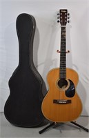 Vintage Degas MT2 Acoustic Guitar & Hard Case