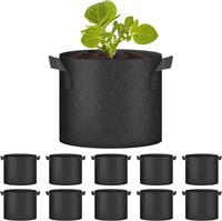 HealSmart 7Gal Plant Grow Bags 10pk