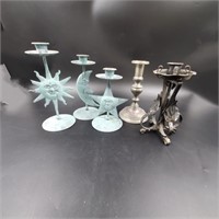 Sun, Moon & Star Candle Holders Plus