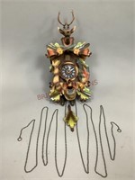 Hubert Herr German Hunter's Cuckoo Clock