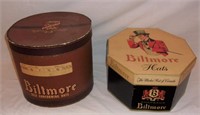 Vintage Biltmore hat boxes.