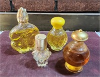 Avon Glass Perfume Bottles