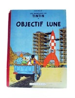 Tintin. Objectif Lune. B8 de 1953. Eo belge !
