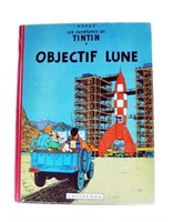 Tintin. Objectif Lune. B11 de 1954.