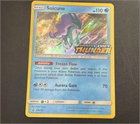 Suicune SM149 Lost Thunder Prerelease Holo Card