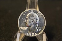1956 Uncirculated Proof Washington Silver Quarter