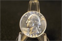 1956-D Uncirculated Washington Silver Quarter