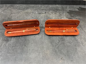 2 Wood Handmade Pens
