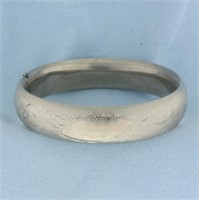 Bangle Bracelet in Sterling Silver