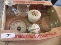 Box Lot of Misc. Glassware