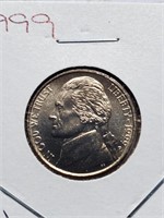 BU 1999 Jefferson Nickel