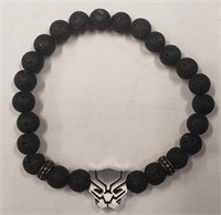 Marvel Stainless Steel Black Panther Bracelet