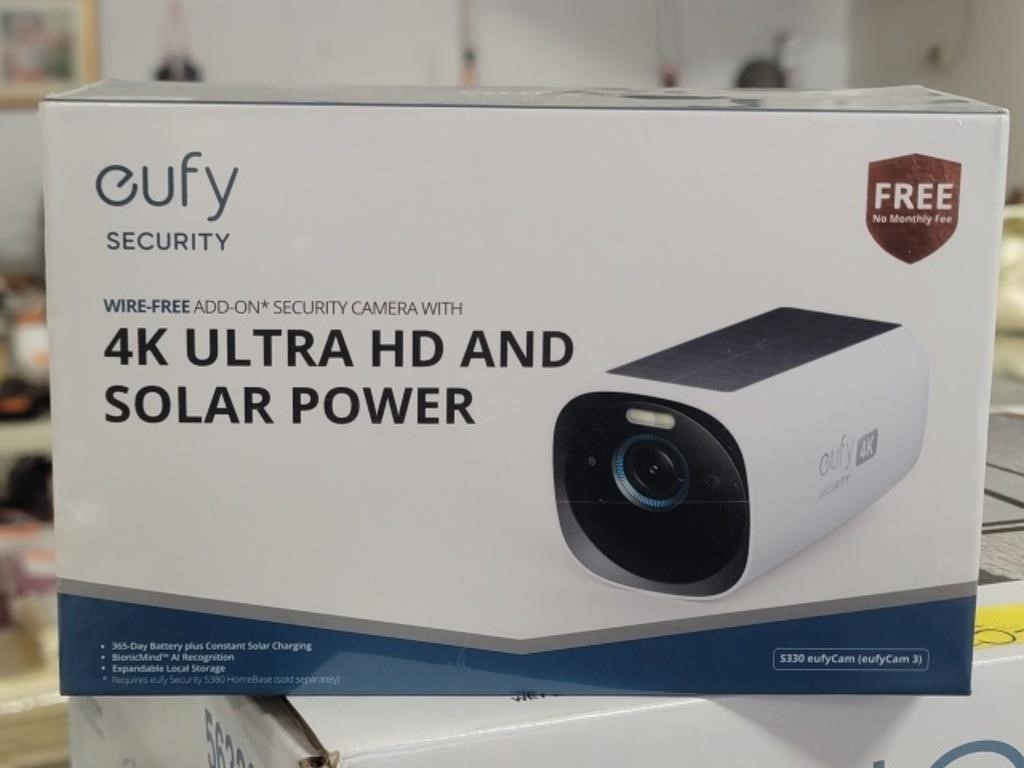 Oufy - 4K Ultra HD / Solar Power Camera